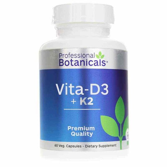 Vita-D3 + K2, 60 Capsules, PRB