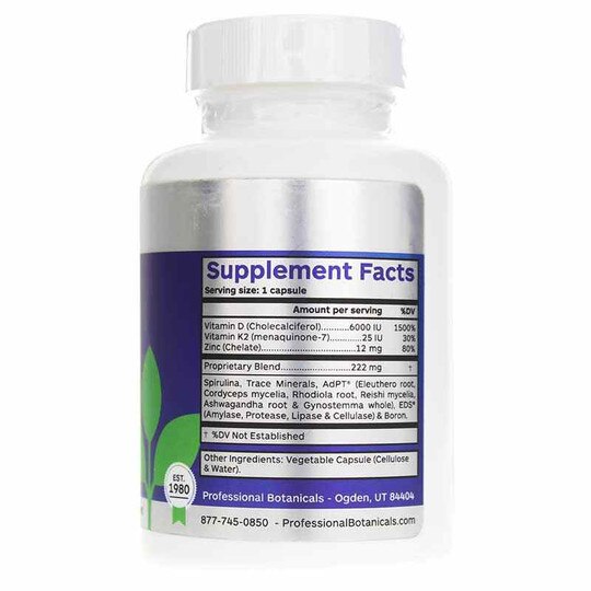 Vita-D3 + K2, 60 Capsules, PRB