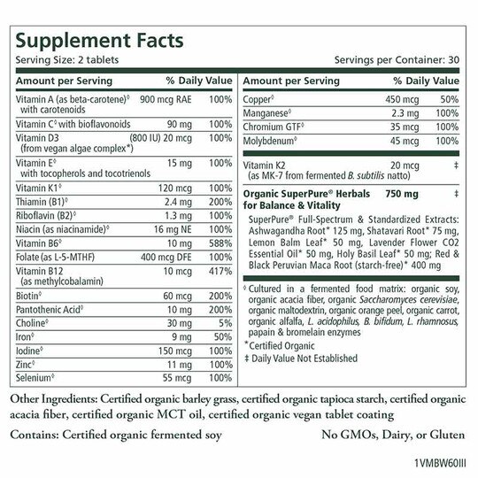 Vita-Min-Balance Women's Multivitamin, 60 Tablets, PSY
