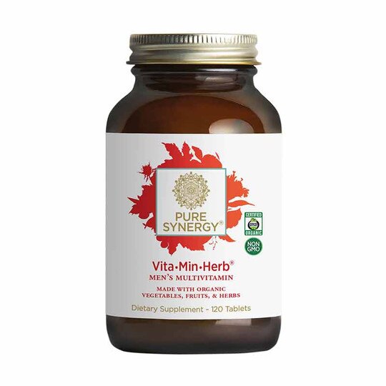 Vita-Min-Herb Men's Multivitamin Tablets, 120 Tablets, PSY