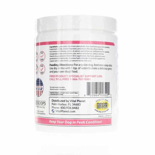 Vital Dog Daily Multivitamin Powder, 30 Servings, VTP