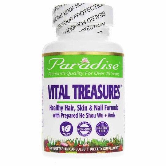 Vital Treasures Hair, Skin & Nails, 60 Veg Capsules, PHE
