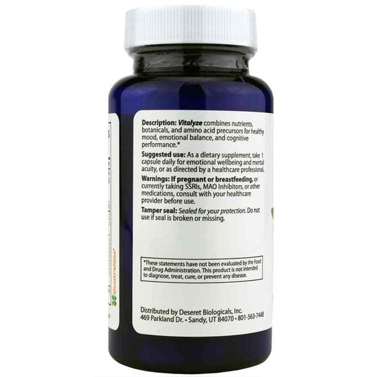 Vitalyze, 30 Veg Capsules, DB