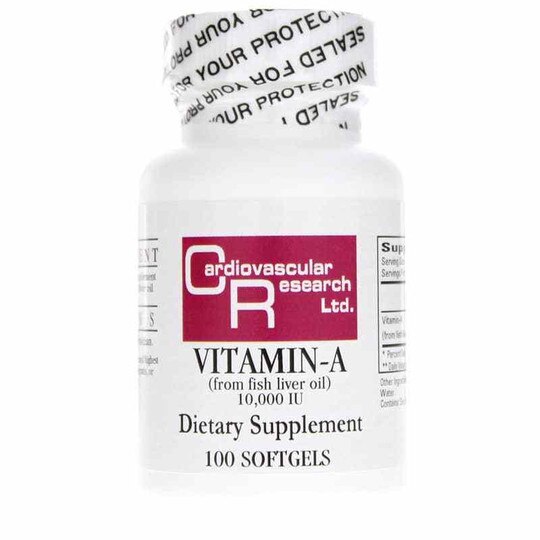 Vitamin-A 10,000 IU, 100 Softgels, CR