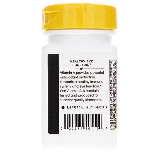 Vitamin A 3000 Mcg, 100 Softgels, NWA