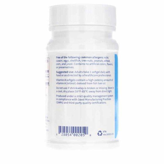 Vitamin A 7,500 Mcg, 100 Softgels, KL
