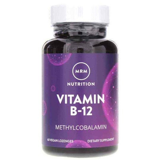 Vitamin B-12 Methylcobalamin 2,000 Mcg, 60 Lozenges, MRM