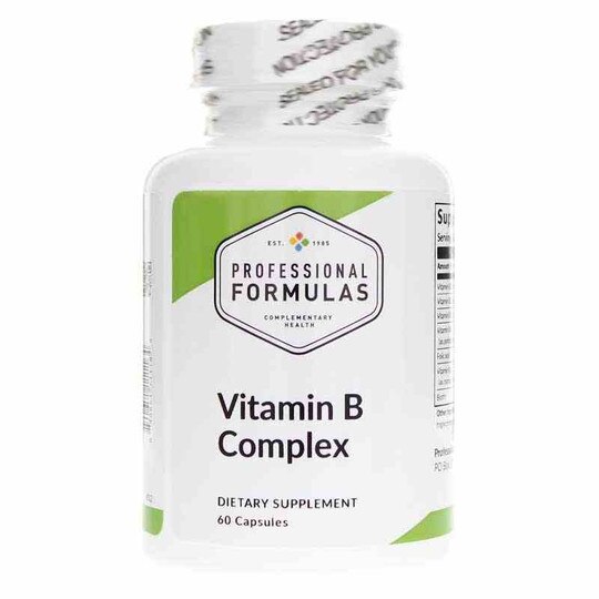 Vitamin B Complex Capsules, 60 Capsules, PCHF