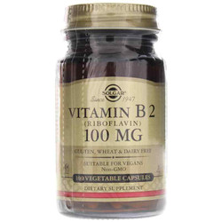 Vitamin B2 Riboflavin 100 Mg