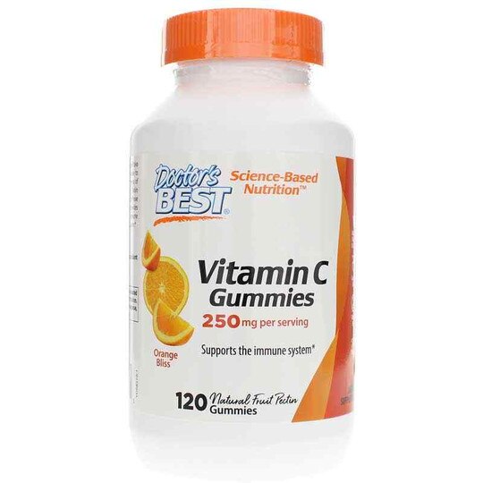 Vitamin C Gummies 250 Mg Orange Bliss, 120 Gummies, DRB