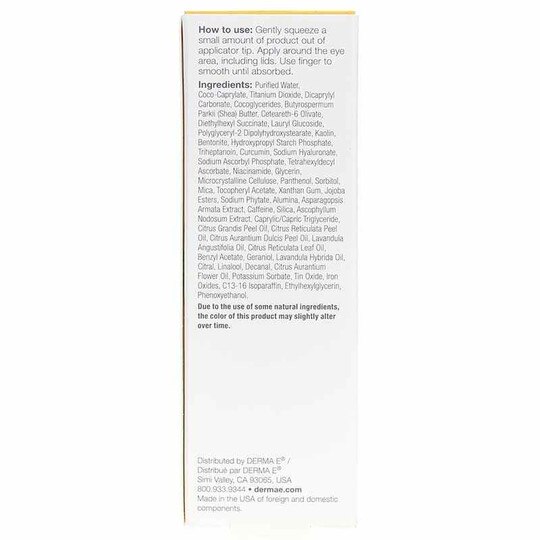 Vitamin C No Dark Circles Perfecting Eye Cream, .5 Oz, DRE