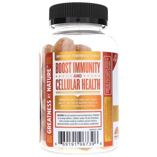 Vitamin C + Gummies, 60 Gummies, ZHO