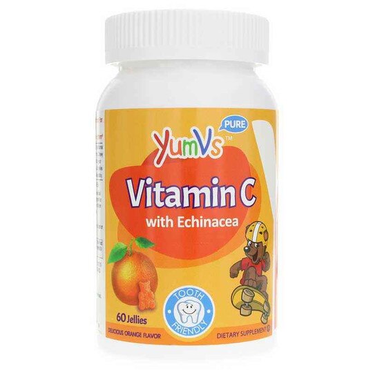 Vitamin C with Echinacea, 60 Jellies, YUM