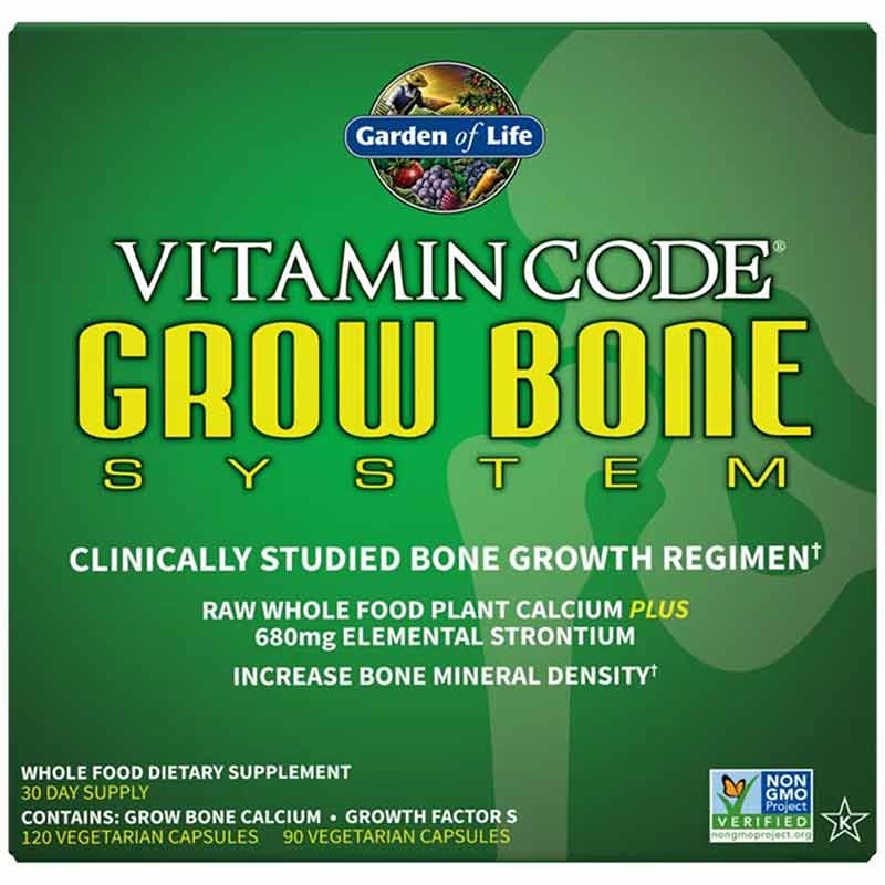 Vitamin Code Grow Bone System, Garden of Life