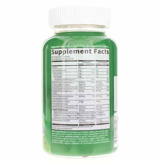 Vitamin Code Gummies Calcium & Magnesium, 60 Gummies, GOL