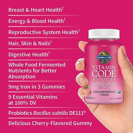 Vitamin Code Gummies Women's Multi, 90 Gummies, GOL