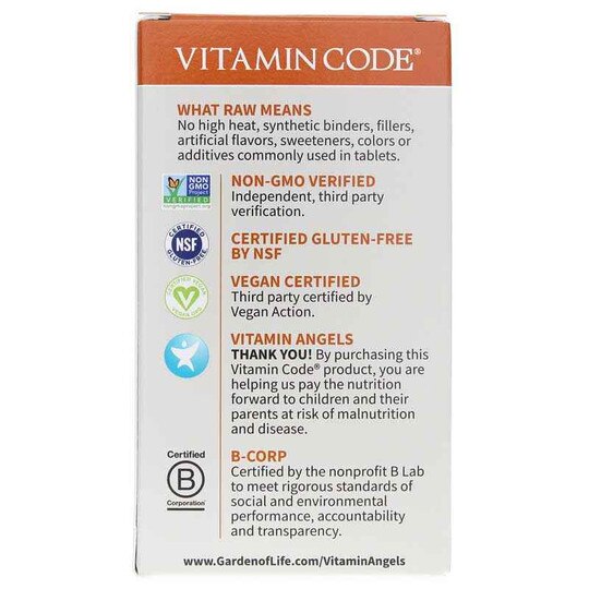 Vitamin Code Raw Iron 22 Mg, 30 Veg Capsules, GOL