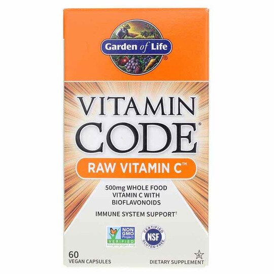 Vitamin Code Raw Vitamin C 500 Mg, GOL