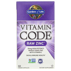 Vitamin Code Raw Zinc 30 Mg 1