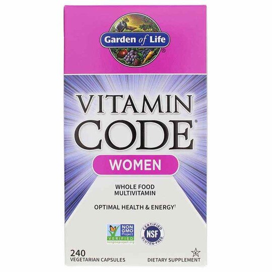 Vitamin Code Women Raw Whole Food Multivitamin, GOL