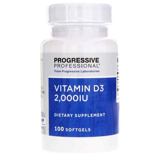Vitamin D 2000 IU, Progressive Labs