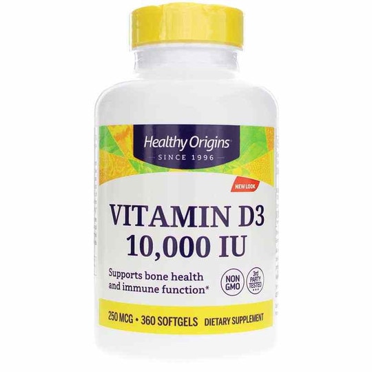 Vitamin D3 10000 IU (250mcg), HLO