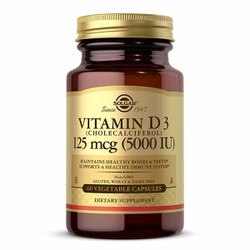 Vitamin D3 125 Mcg (5000 IU)