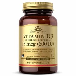 Vitamin D3 15 Mcg (600 IU)