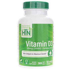 Vitamin D3 2,000 IU 1