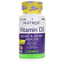 Vitamin D3 2,000 IU Fast Dissolve