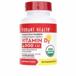 Vitamin D3 4000 IU Organic 1