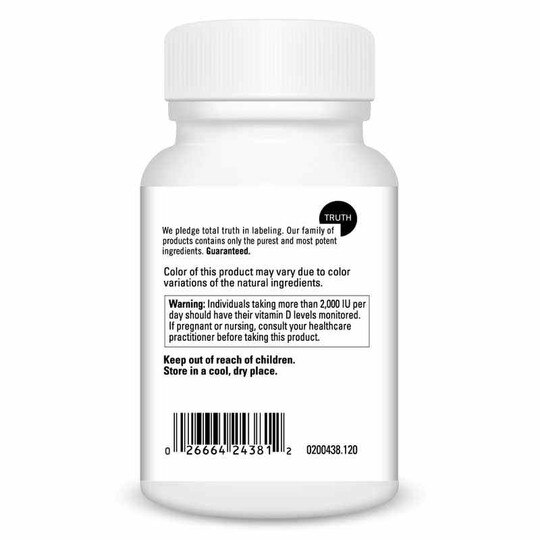 Vitamin D3 5000 IU, 120 Capsules, DL