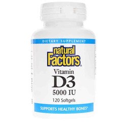 Vitamin D3 125 Mcg (5000 IU)