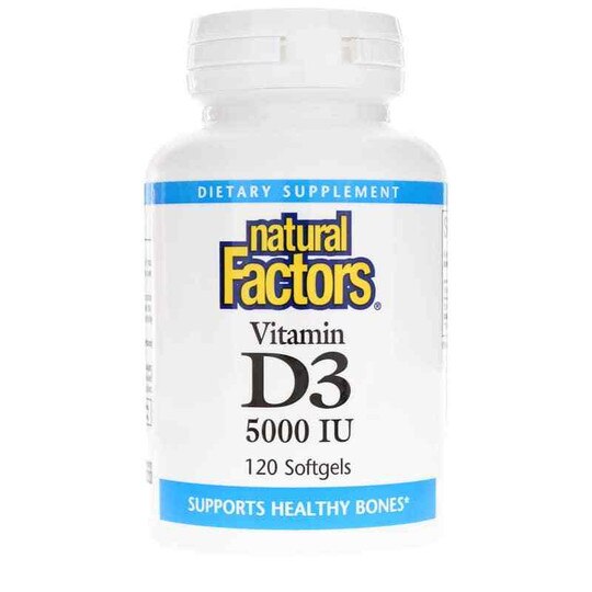 Vitamin D3 125 Mcg (5000 IU), NF