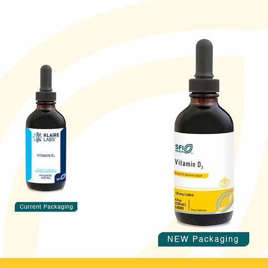 Vitamin D3 5,000 IU Liquid, 4 Oz, KL