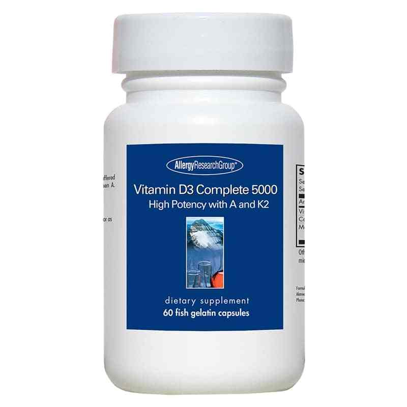 Vitamin D3 Complete 5000, Allergy Research Group