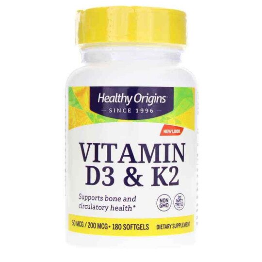 Vitamin D3 & K2, HLO