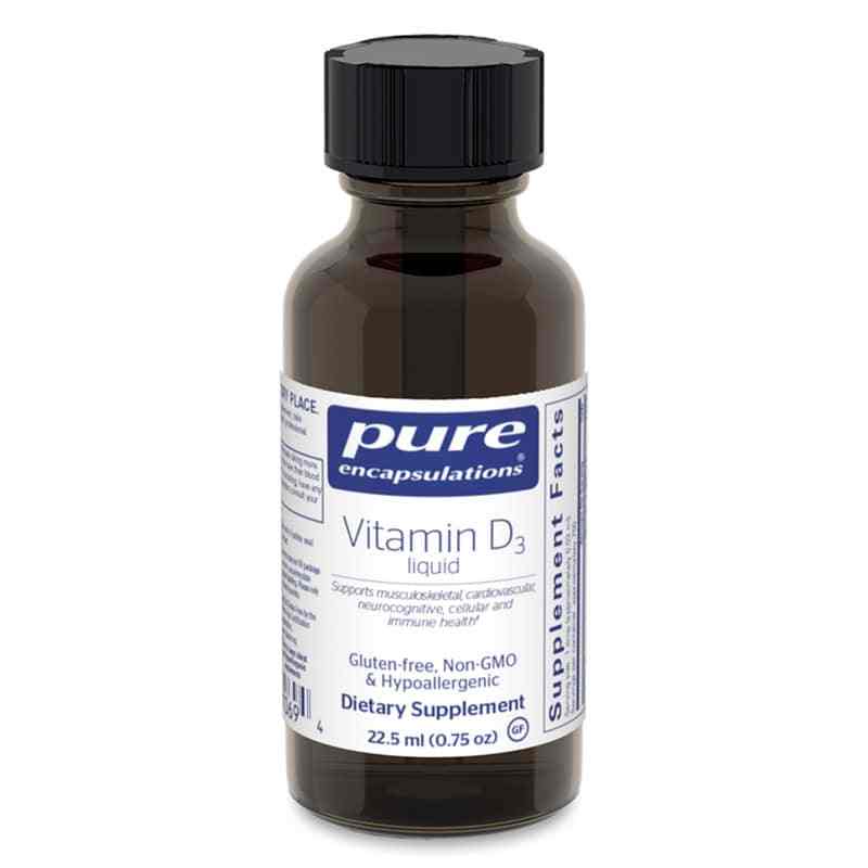 Vitamin D3 Liquid 1,000 IU, Pure Encapsulations