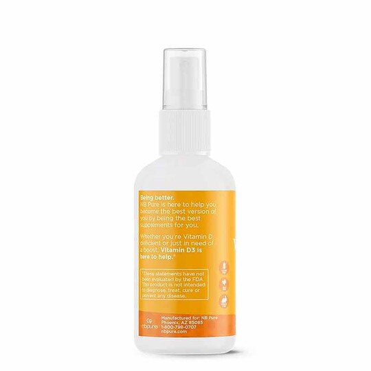 Vitamin D3 Spray, 2 Oz, NBP