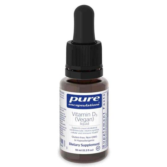 Vitamin D3 Vegan Liquid, .3 Oz, PEC