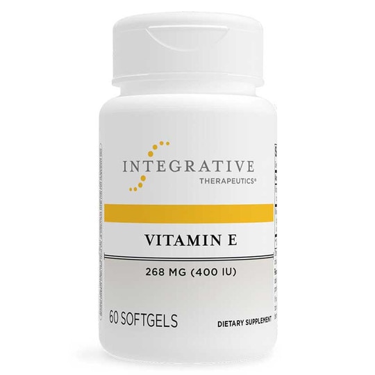 Vitamin E 400 IU, 60 Softgels, INT