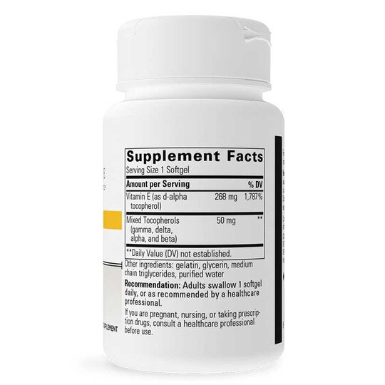 Vitamin E 400 IU, 60 Softgels, INT