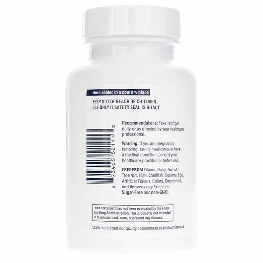Vitamin E 400 (with Mixed Tocopherols), 100 Softgels, VTN