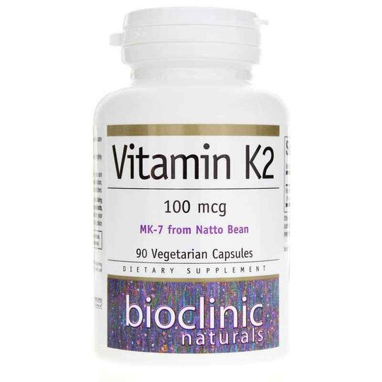 Vitamin K2 100 Mcg, 90 Veg Capsules, BCN