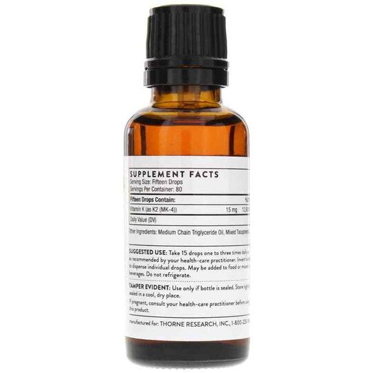 Vitamin K2 Liquid, 1 Oz, THR