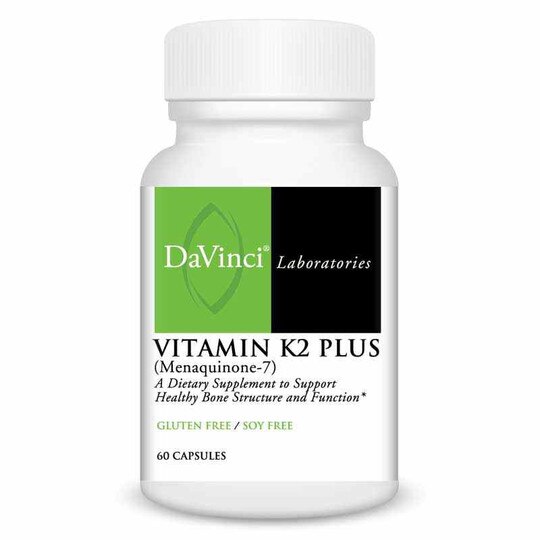 Vitamin K2 Plus, 60 Capsules, DL