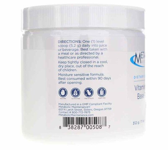 Vitamin/Mineral Base Powder, 60 Servings, MTM