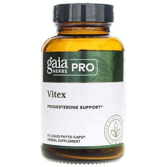 Vitex Progesterone Support, 60 Liquid Phyto Caps, GPS