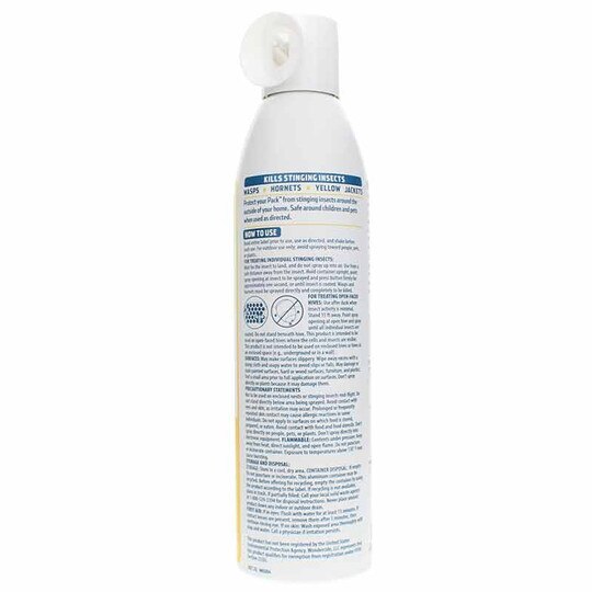 Wasp & Hornet Spray for Porch + Patio, 10 Oz, WND