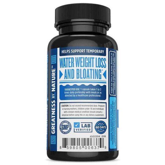 Water Away Capsules, 60 Capsules, ZHO